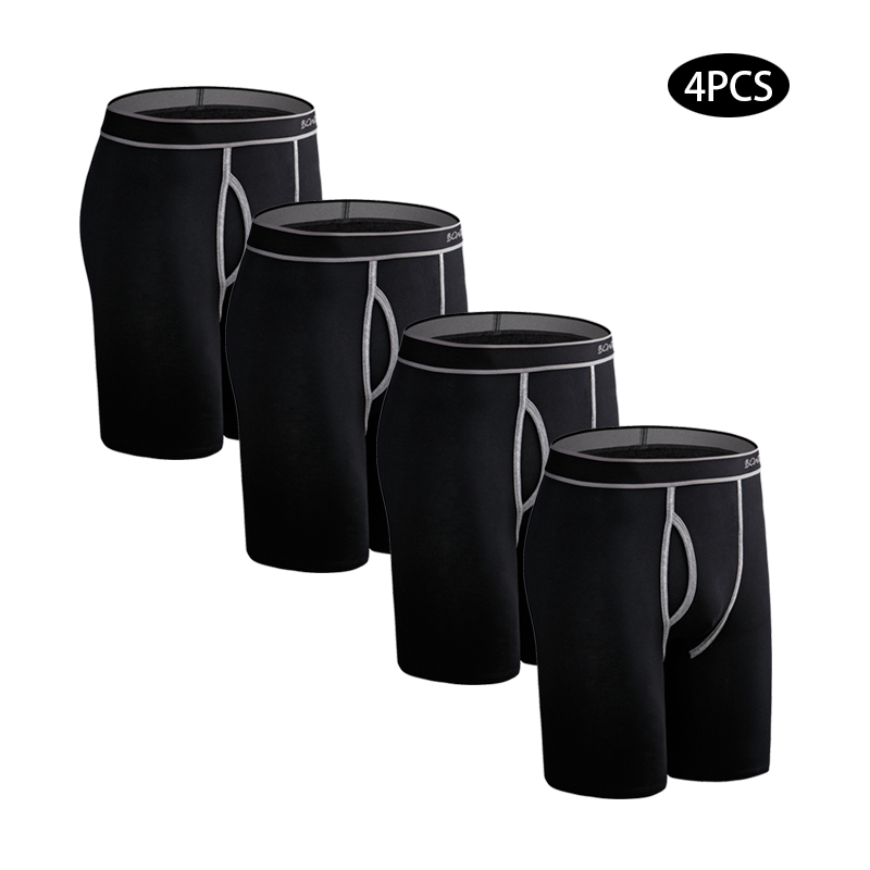 Boxer Brief Pack Cotton - 4 Uds. Ropa interior larga de
