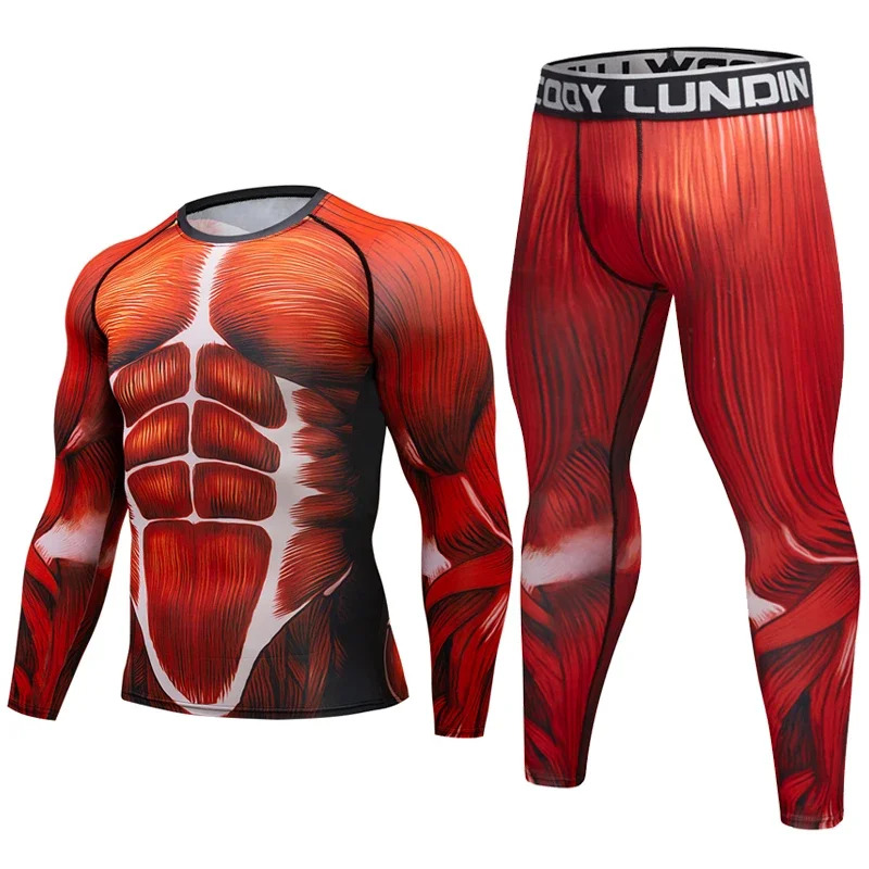 Compression Long Pant - Conjunto de compresión para hombre, mallas