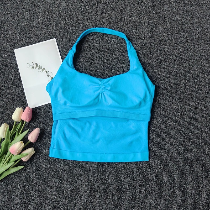 Top Halter sin costuras para m - Suspender Tank Top reseña y precio