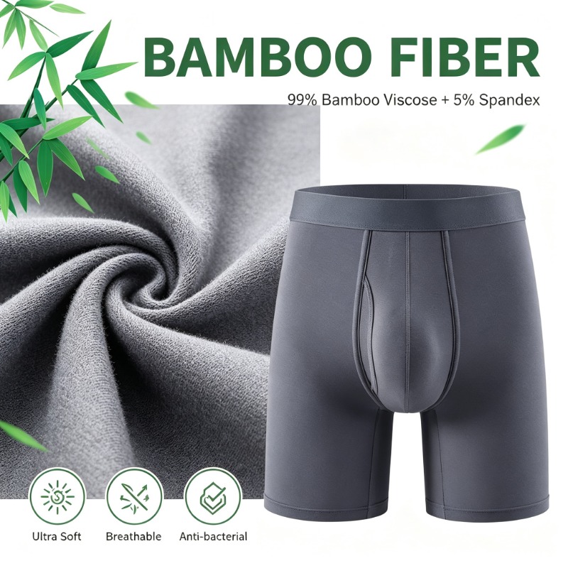 Calzoncillos bóxer de fibra de - Bamboo Fiber Trunk reseña y precio