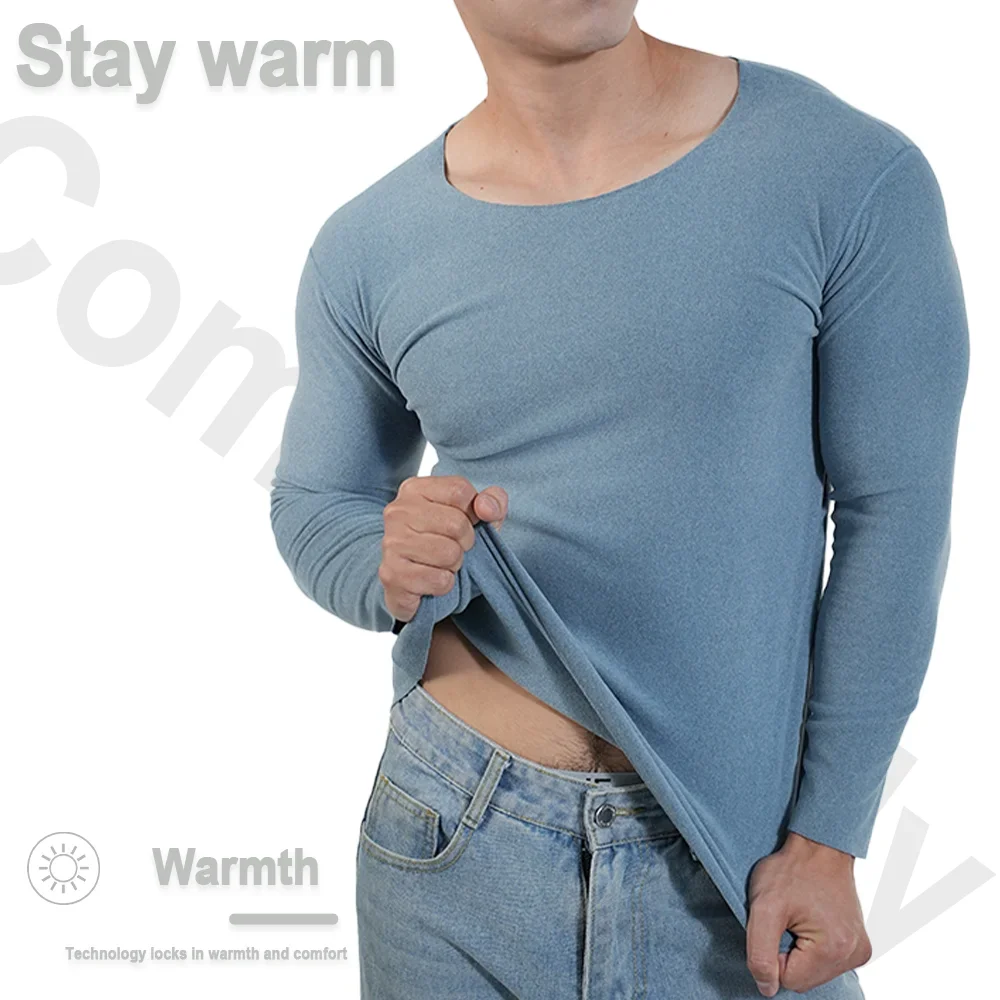 Ropa interior térmica para hom - Undershirt Crew Neck reseña y precio